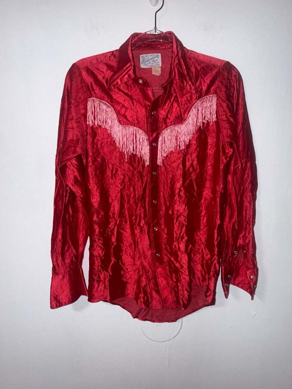 Rockmount Ranch Wear Red Fringe Western Shirt